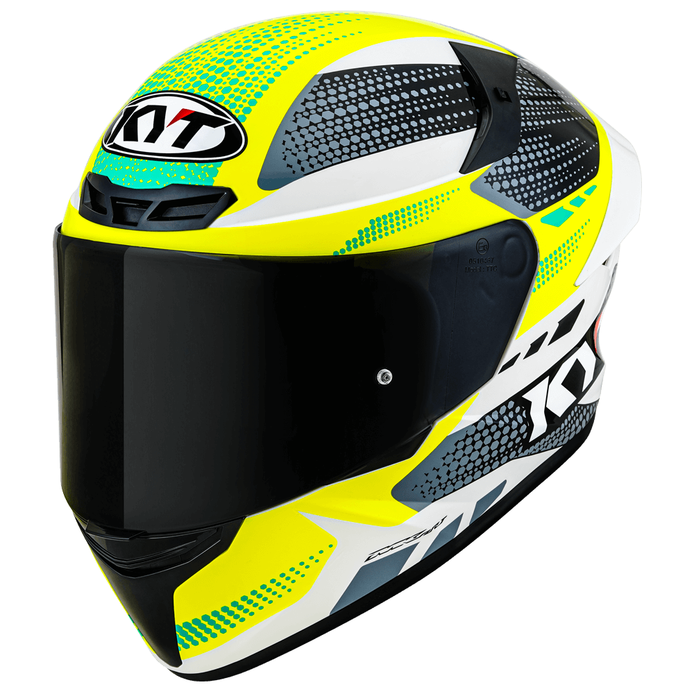CAPACETE KYT TT-COURSE GEAR BLK/YELLOW