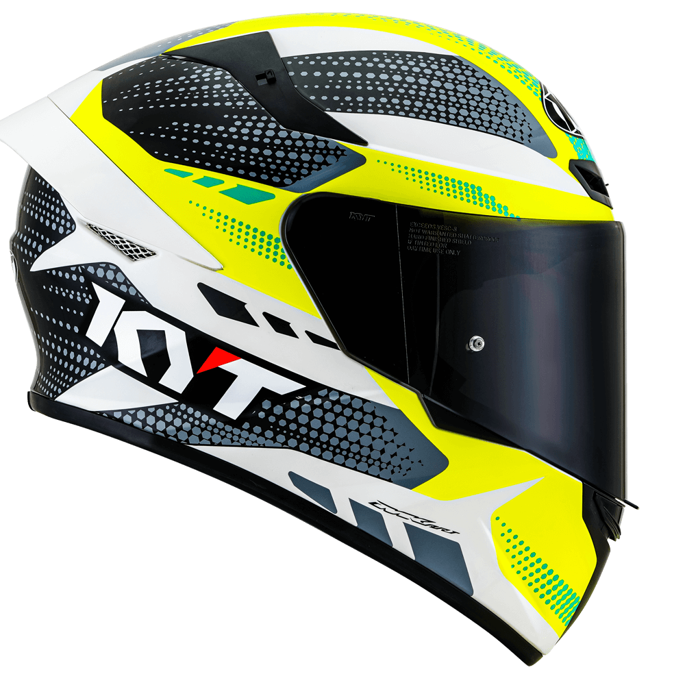 CAPACETE KYT TT-COURSE GEAR BLK/YELLOW