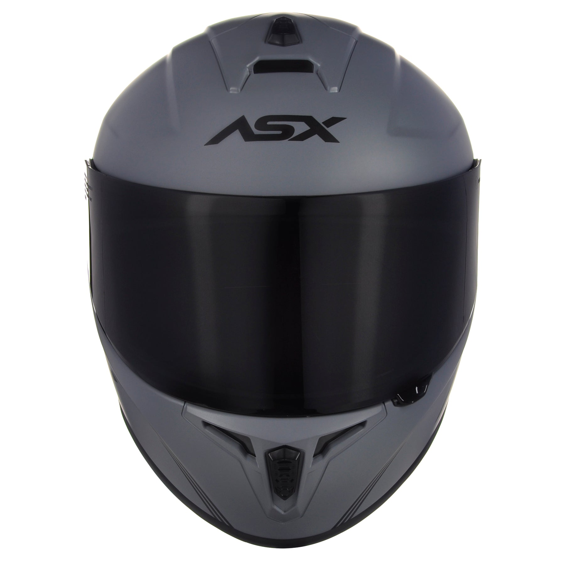 CAPACETE ASX DRAKEN SOLID FOSCO CINZA