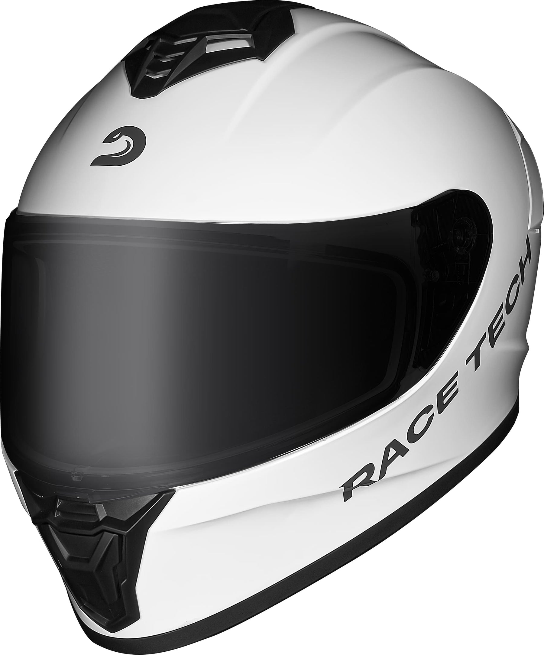 CAPACETE RACE TECH HIT MONOCOLOR BRANCO