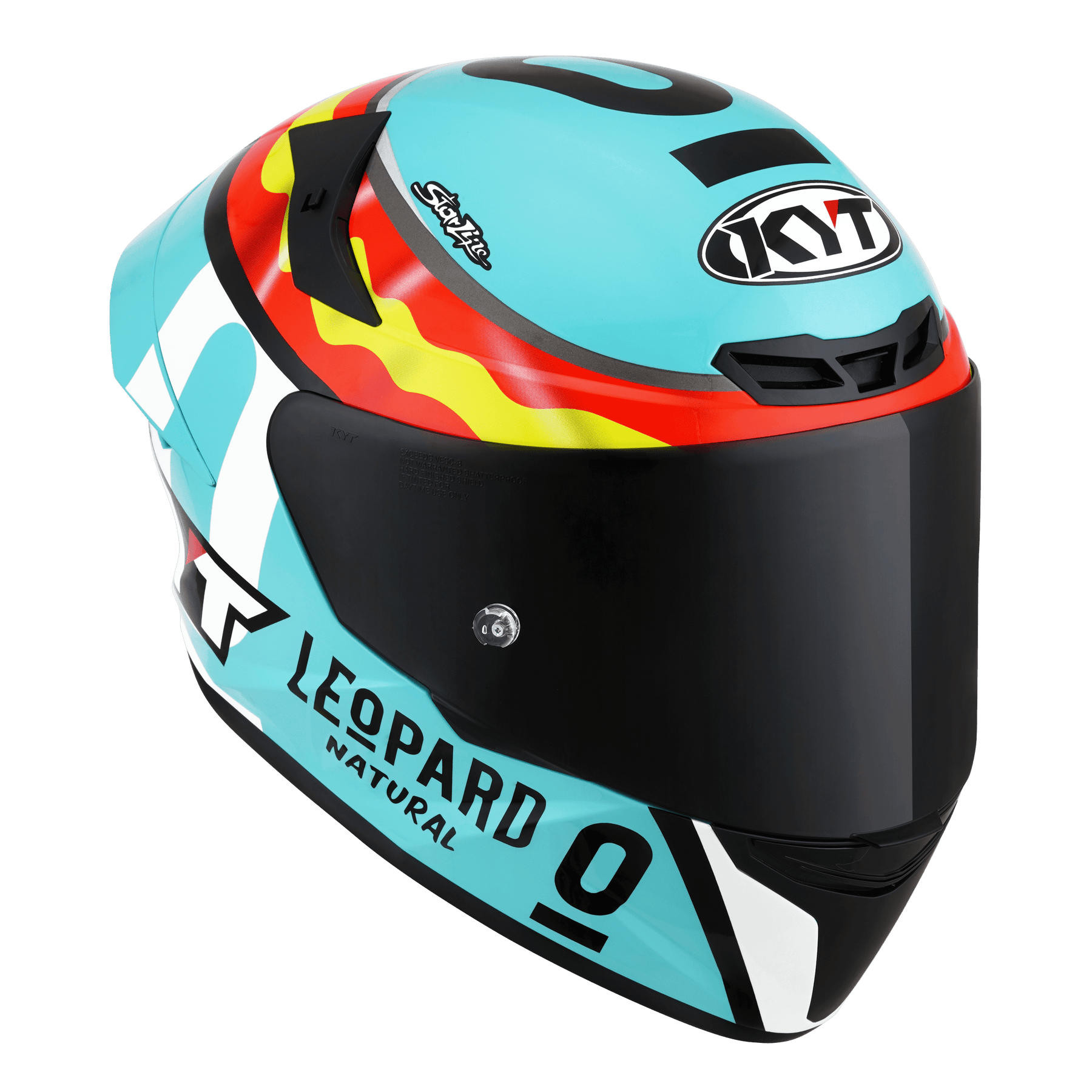 CAPACETE KYT TT-COURSE JAUME MASIA LEOPARD REPLICA