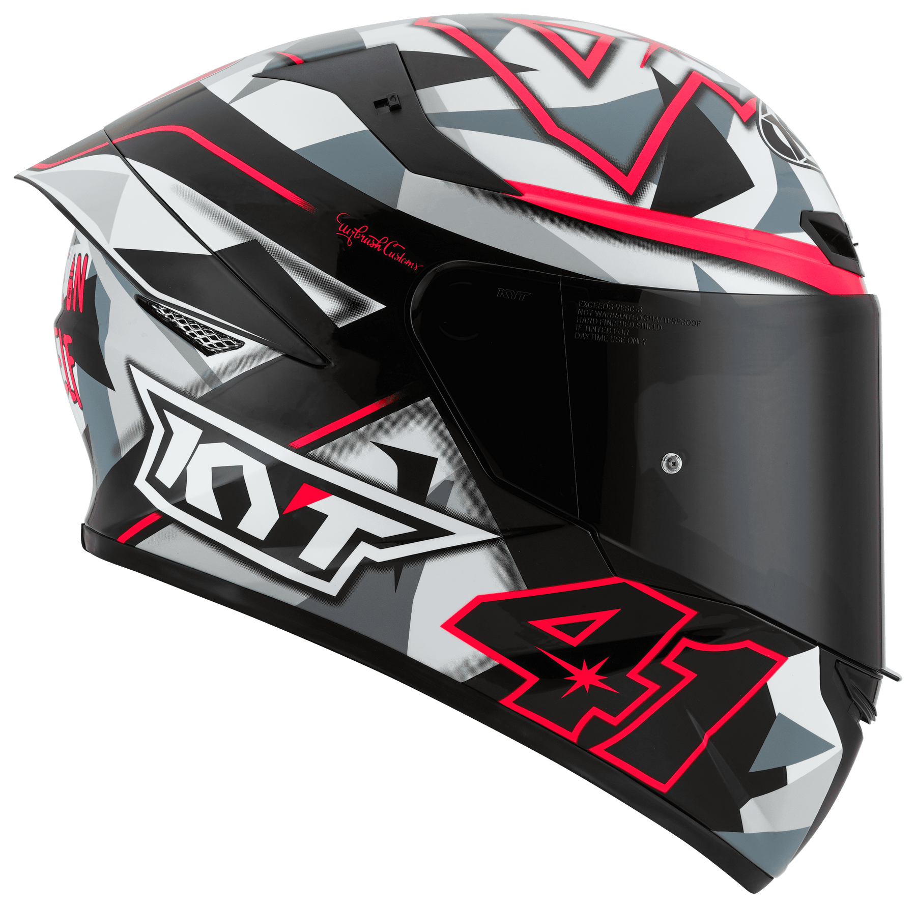 CAPACETE KYT TT-COURSE ESPARGARO REPLICA 2018 FUXIA