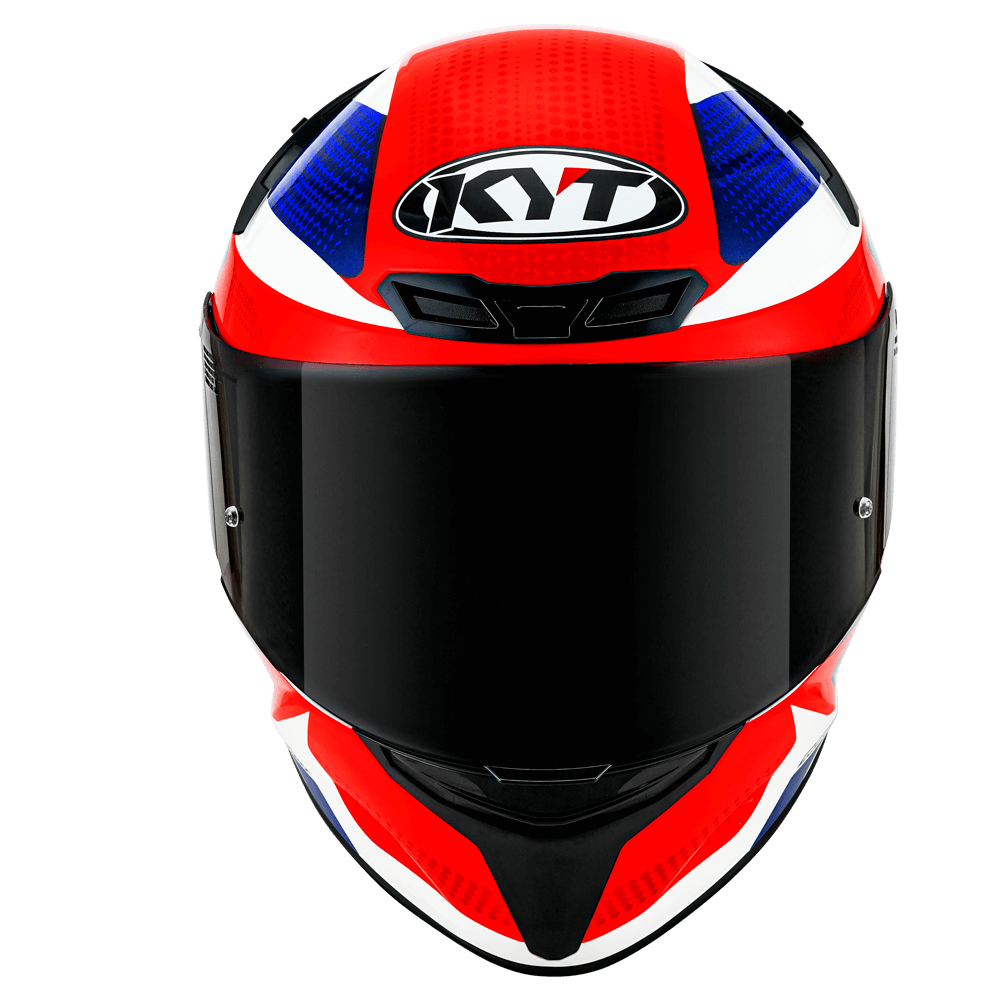 CAPACETE KYT TT-COURSE GEAR BLUE/RED