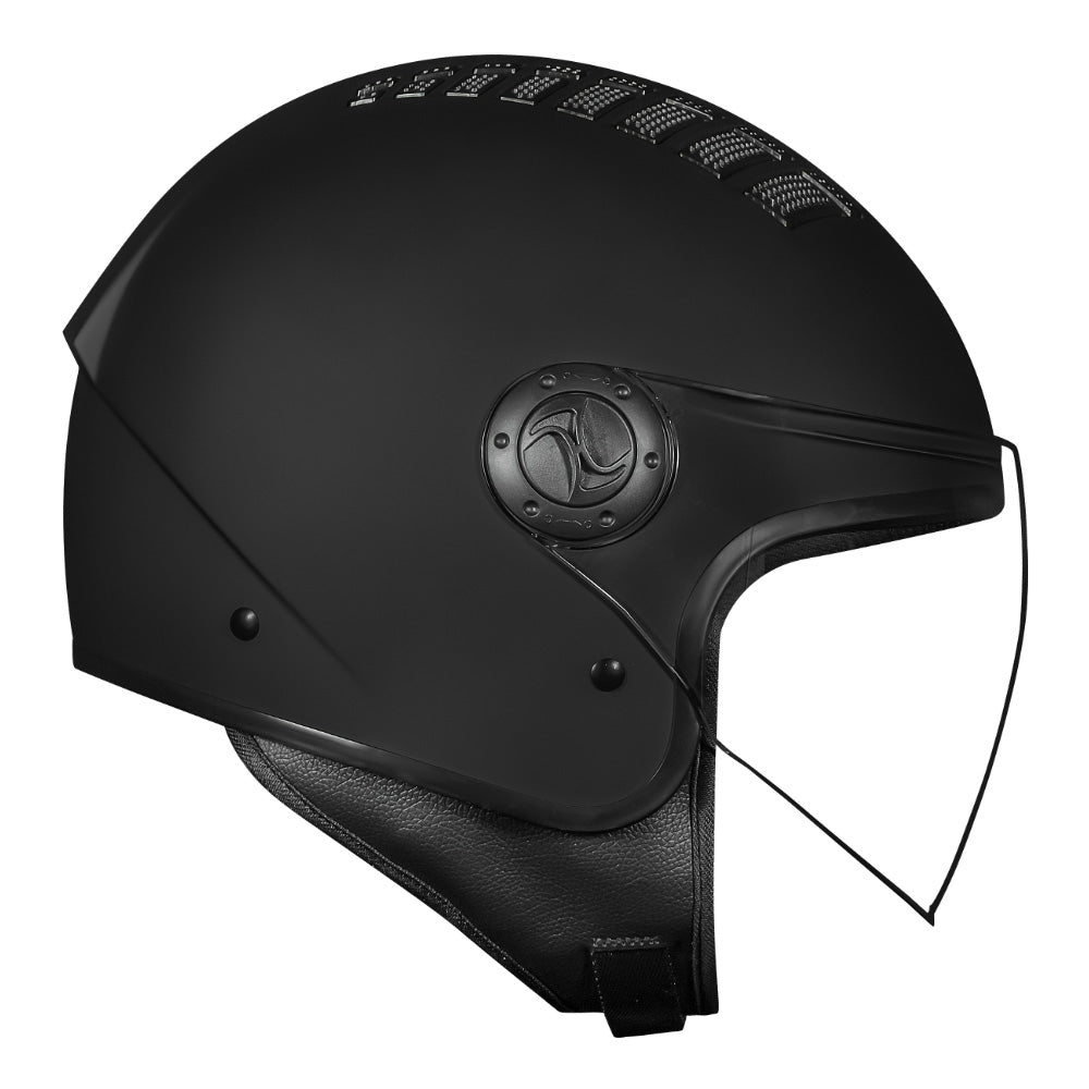 CAPACETE RACE TECH ONE MONOCOLOR PRETO FOSCO