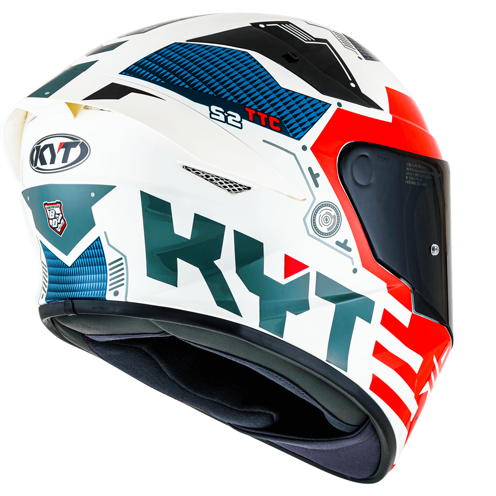 CAPACETE KYT TT-COURSE FUSELAGE RED
