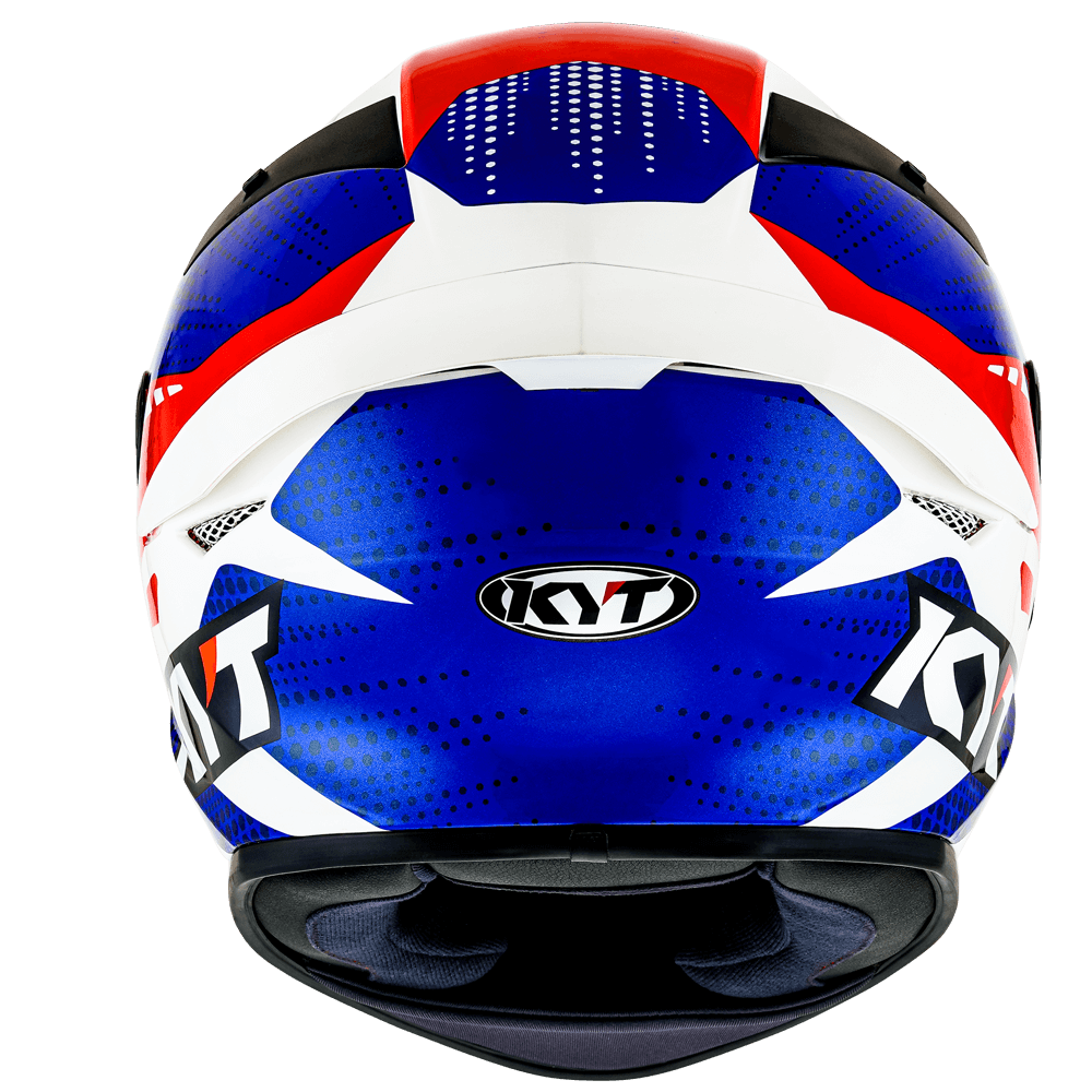 CAPACETE KYT TT-COURSE GEAR BLUE/RED
