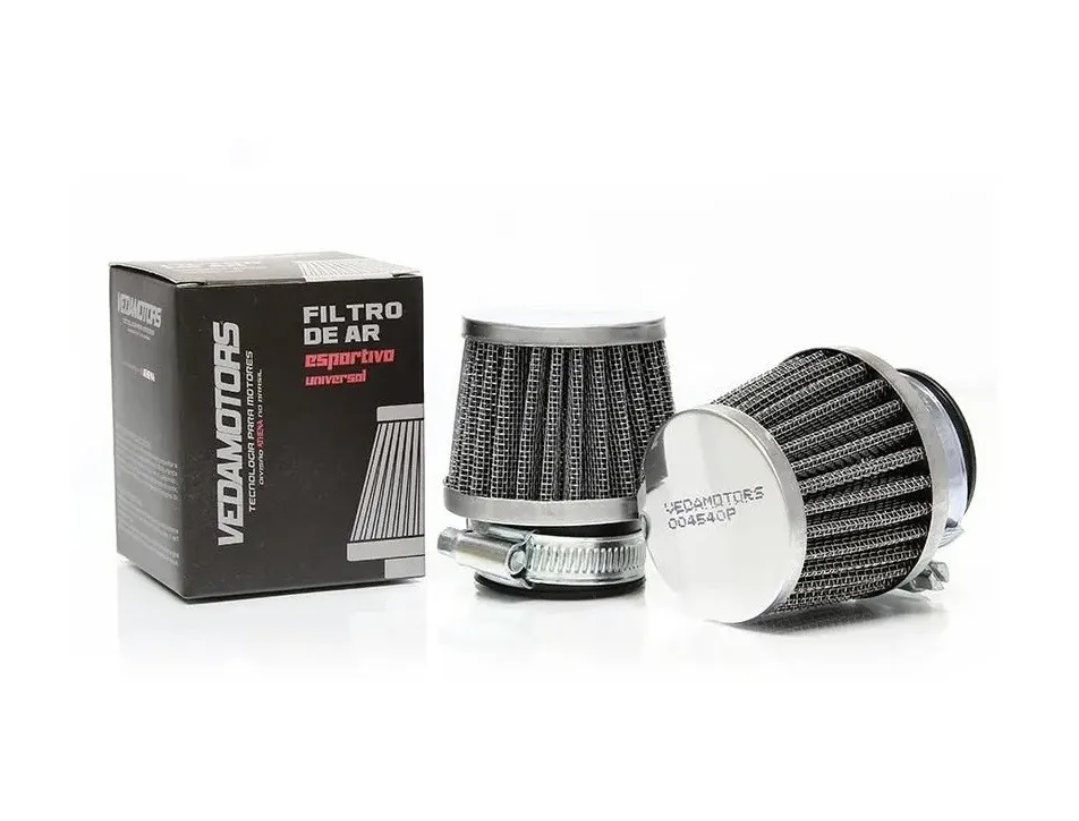 Filtro Ar Alta Performance Esportivo Honda Cg Titan 150 Preto