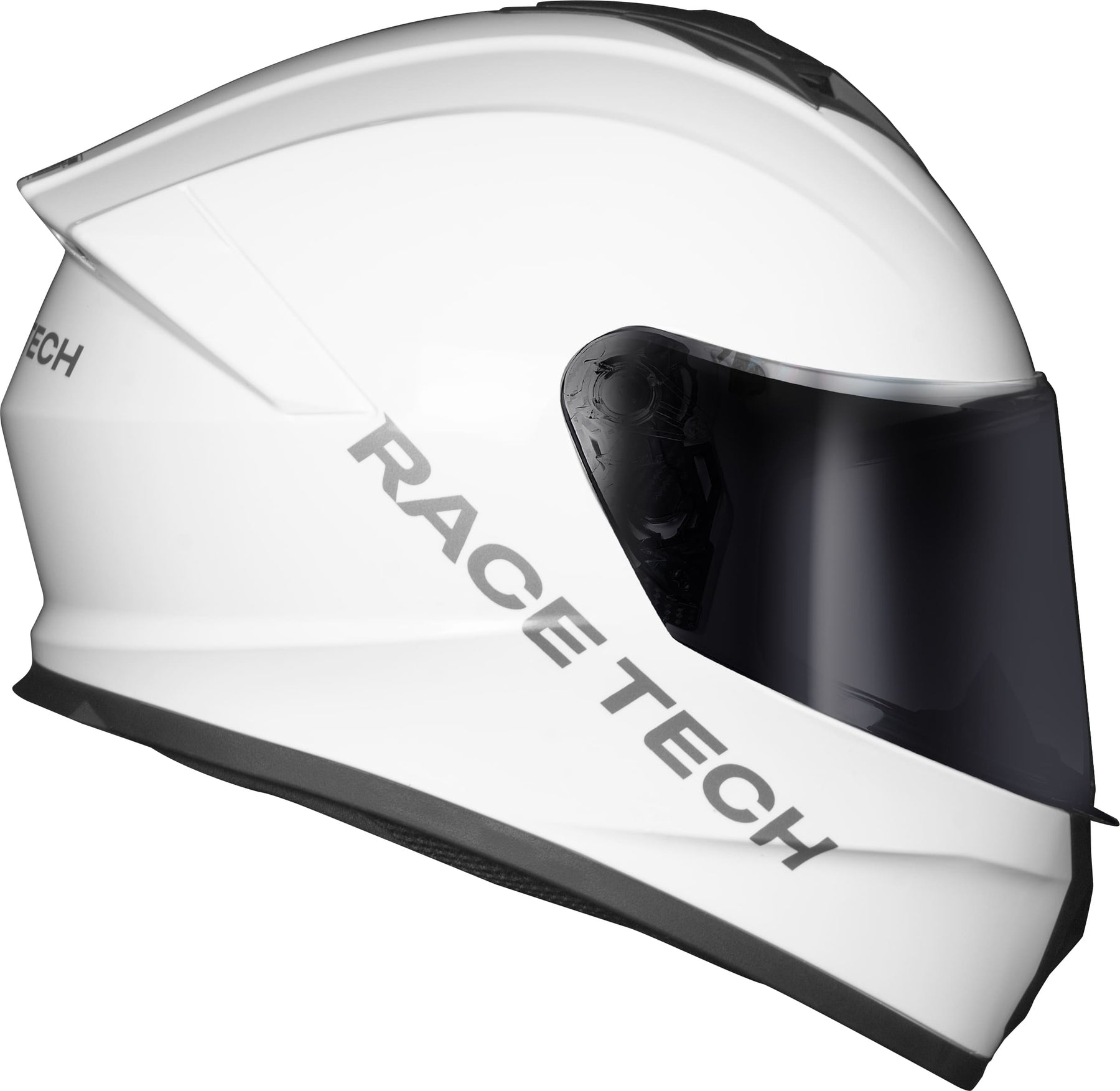 CAPACETE RACE TECH HIT MONOCOLOR BRANCO