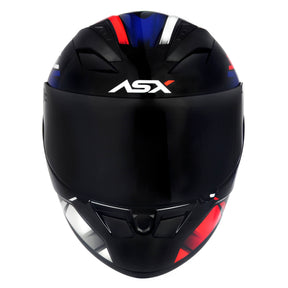 CAPACETE ASX CITY START BRILHO PRETO VERMELHO AZUL