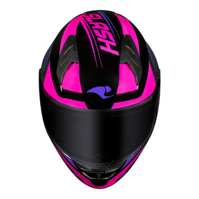 CAPACETE RACE TECH SECTOR SLASH PRETO E ROXO