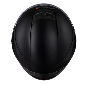 CAPACETE ASX EAGLE SV SOLID FOSCO PRETO GRAFITE VERMELHO