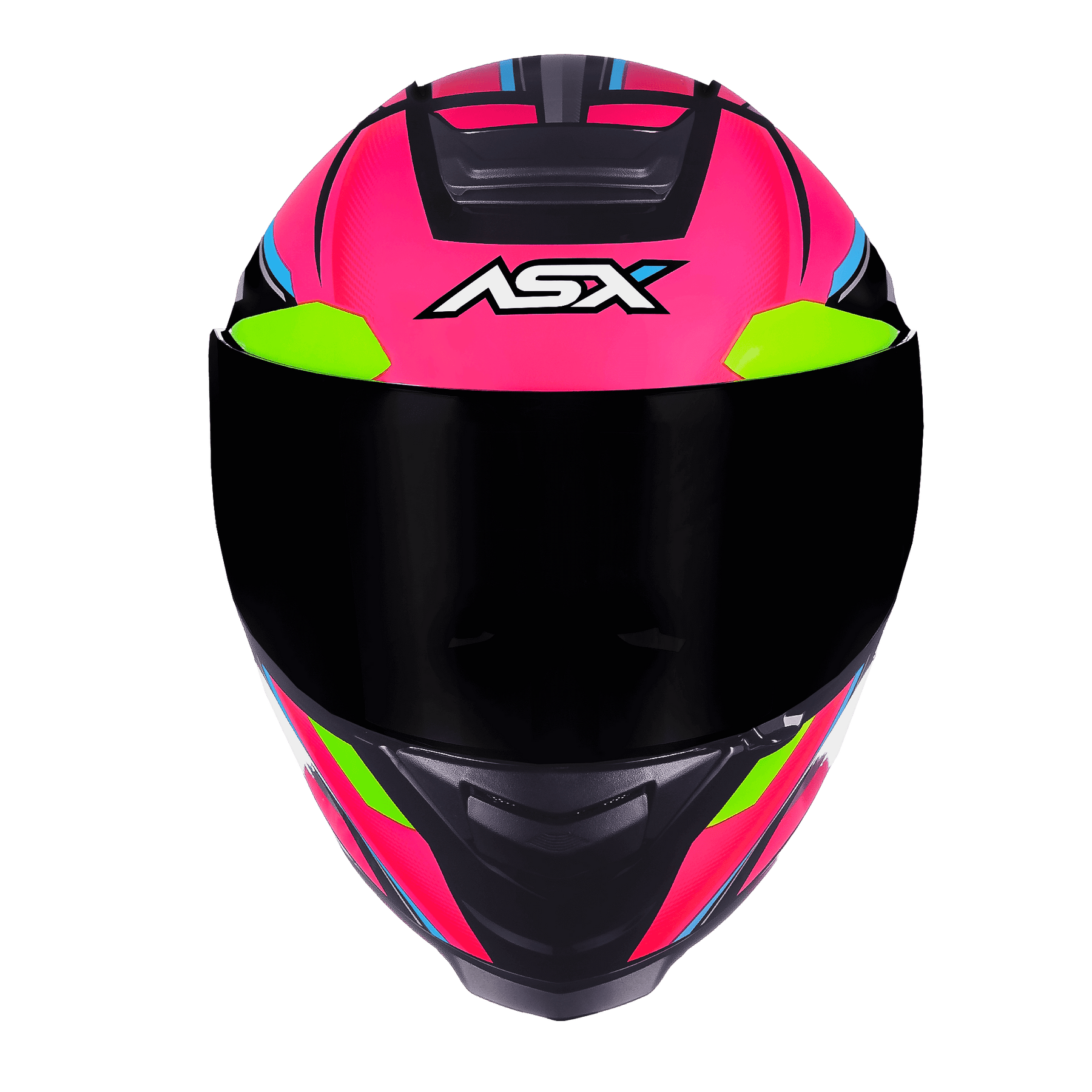 CAPACETE ASX EAGLE EXPLORER BRILHO PRETO ROSA PRATA