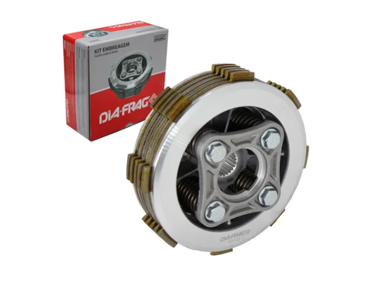 Embreagem Completa Moto Original Diafrag Honda Pop 100 06/15