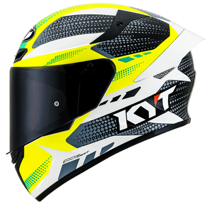 CAPACETE KYT TT-COURSE GEAR BLK/YELLOW