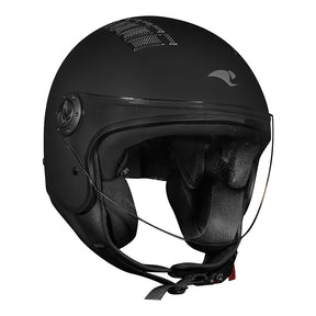 CAPACETE RACE TECH ONE MONOCOLOR PRETO FOSCO