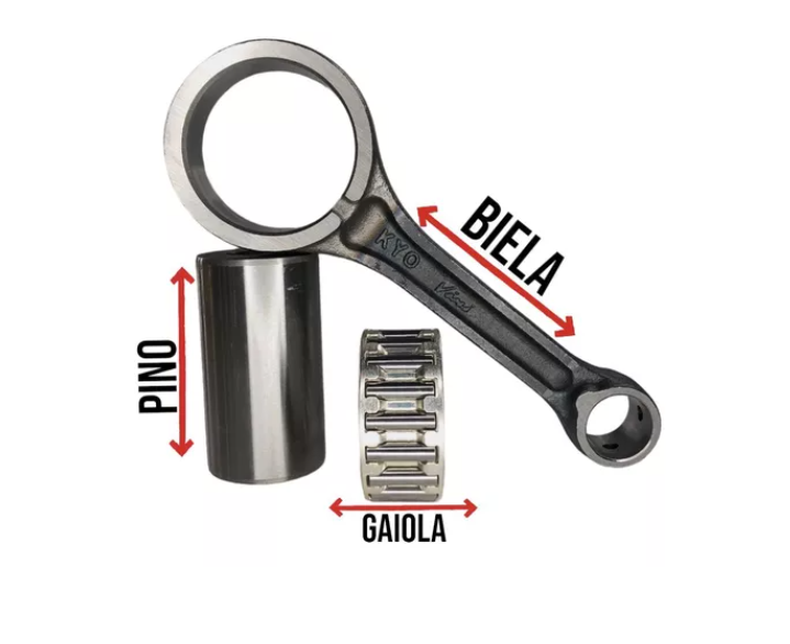 Biela Completa Vini Cb 300r 2009-2015 Xre 300 2010 Ed Vini