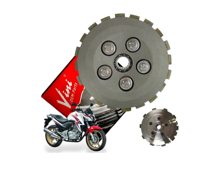 Kit Cubo Platô E Disco De Embreagem Cb 300r 10-15  Xre 300 2010 - Vini