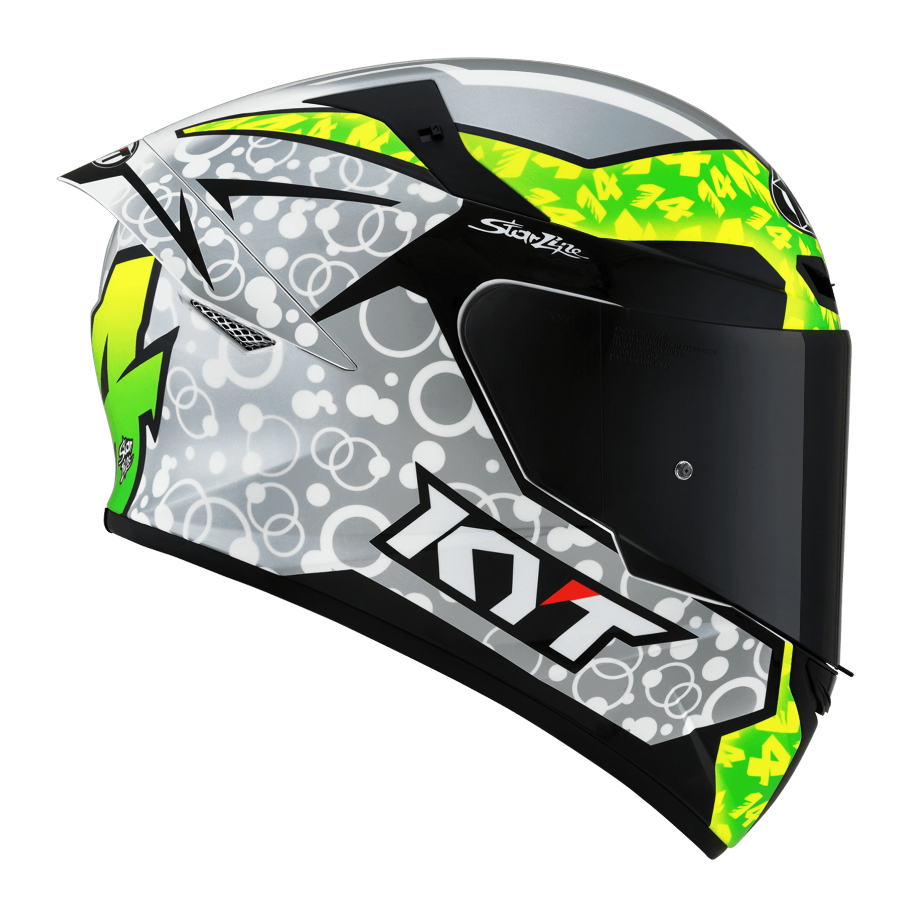 CAPACETE KYT TT-COURSE TONY ARBOLINO REPLICA