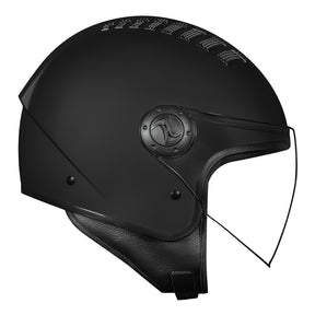 CAPACETE RACE TECH ONE MONOCOLOR PRETO FOSCO