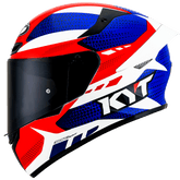 CAPACETE KYT TT-COURSE GEAR BLUE/RED