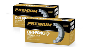 Lona / Patim De Freio Premium Biz Bros Pop Crf 230f Diafrag