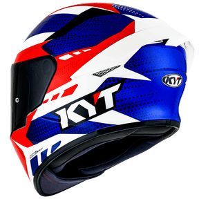 CAPACETE KYT TT-COURSE GEAR BLUE/RED