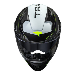 CAPACETE RACE TECH VOLT TRACK FOSCO TITANIUM E PRETO + ÓCULOS INTERNO