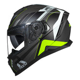 CAPACETE RACE TECH VOLT TRACK FOSCO TITANIUM E PRETO + ÓCULOS INTERNO