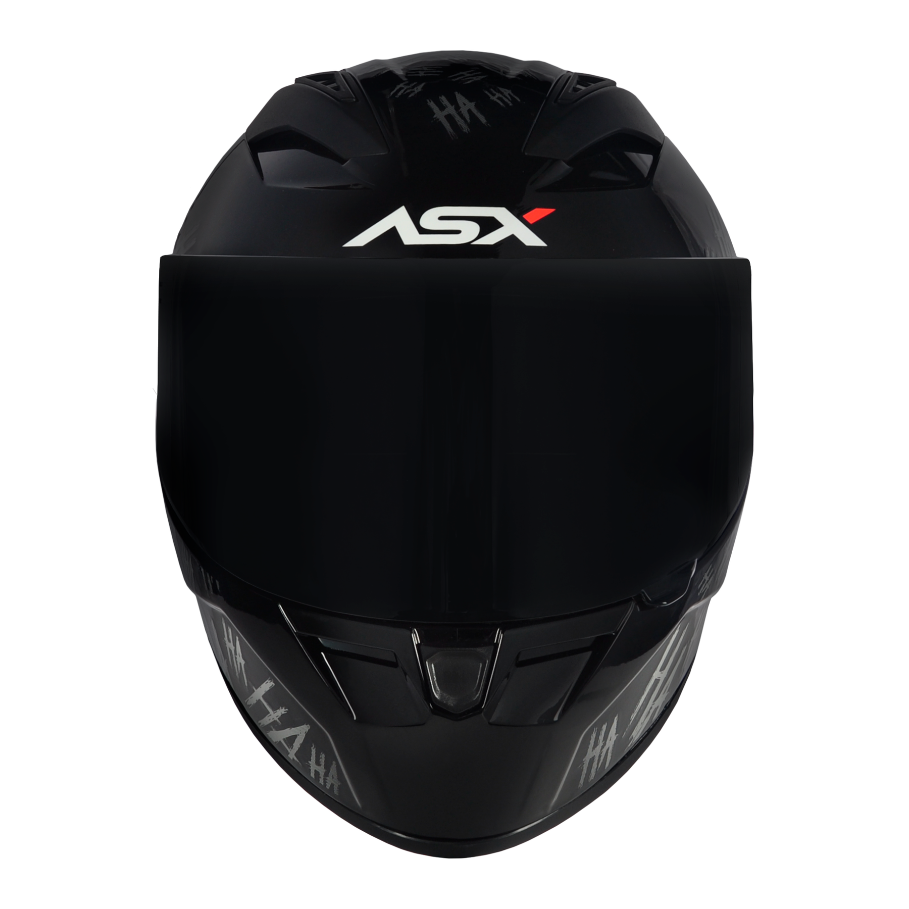 CAPACETE ASX CITY FUN BRILHO PRETO BRANCO
