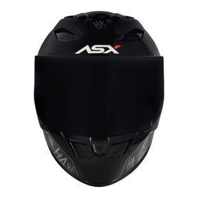 CAPACETE ASX CITY FUN BRILHO PRETO BRANCO